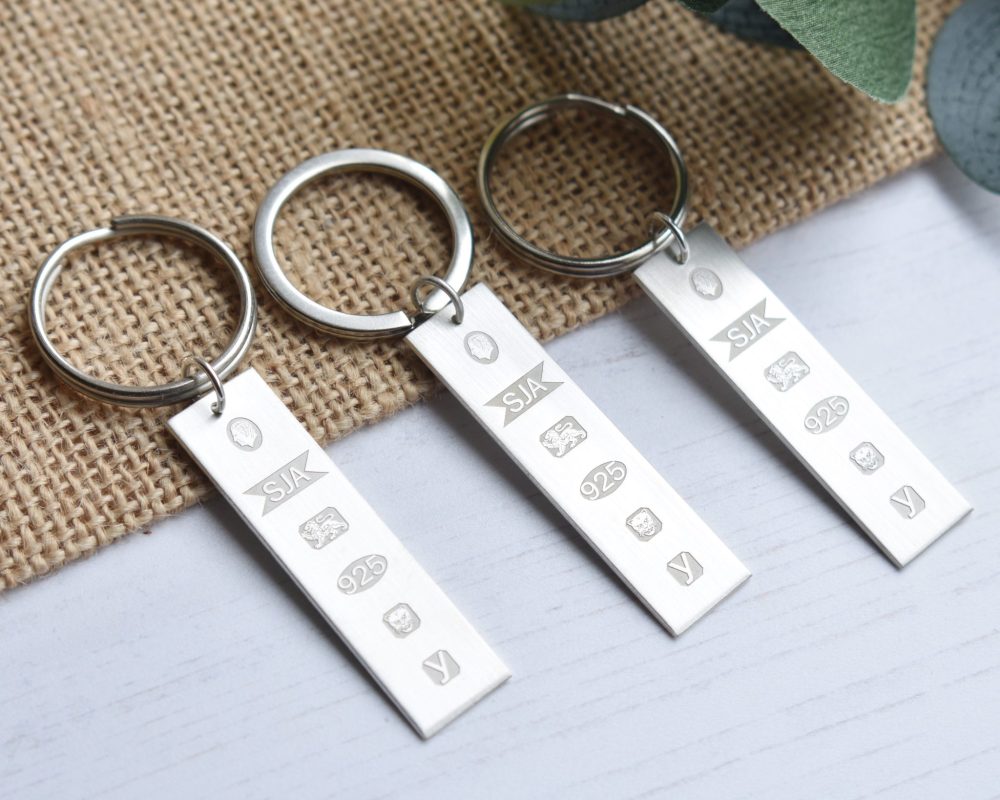 King Charles III Coronation Collectors Item ~ Sterling Silver Feature Hallmark Keyring 2023 - Image 3